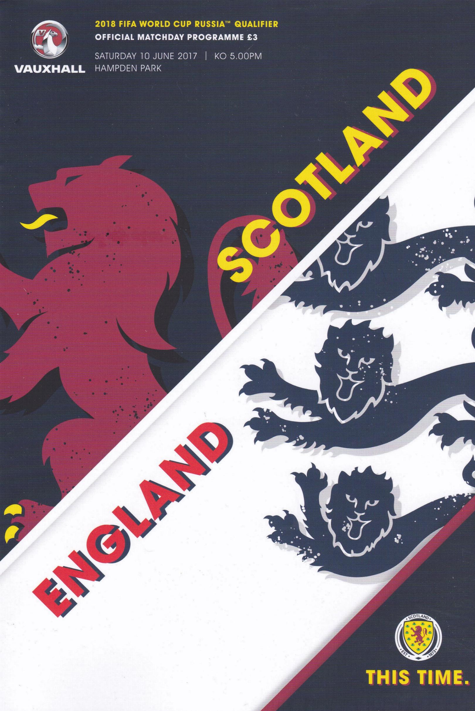 2017 - SCOTLAND v ENGLAND